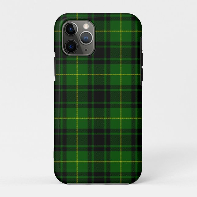 Coques Case-Mate iPhone MacArthur tartan vert carreau (Dos)
