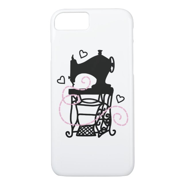 Coques Case-Mate iPhone Machine à coudre (Dos)