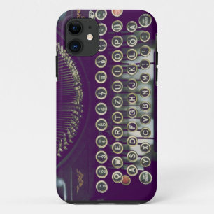Coque iPhone 11 machine à écrire démodée