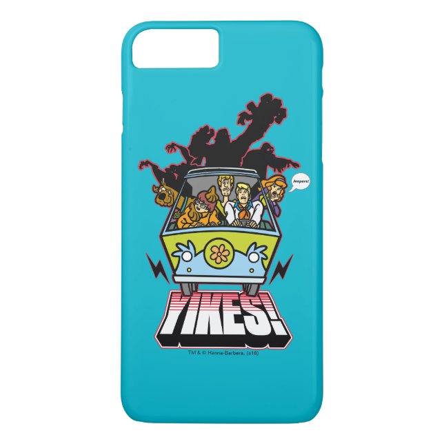 Coques Case-Mate iPhone Machine Mystère "Yikes !" Dessin (Dos)