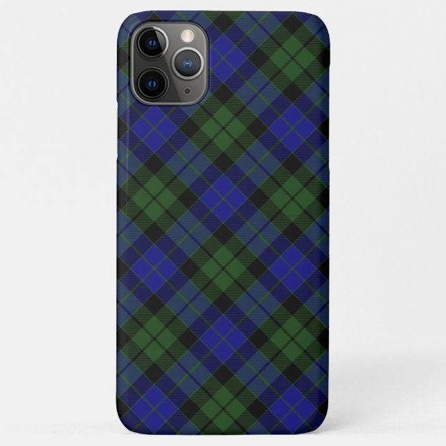 Coques Case-Mate iPhone MacKay Green Scottish Clan Tartan Plaid (Dos)