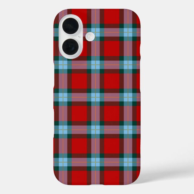 Coques Case-Mate iPhone MacLaine Tartan Red Plaid (Verso)