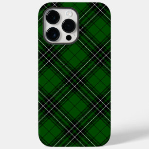 Coque Case-Mate iPhone MacLean Tartan vert et noir plaid