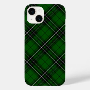 Coque Case-Mate iPhone MacLean Tartan vert et noir plaid