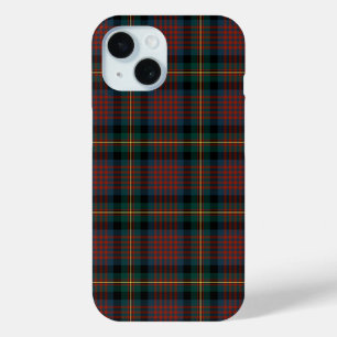 Coque Case-Mate iPhone MacLennan Clan Navy Blue and Red Tartan