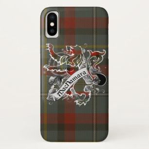 Coque iPhone X MacNamara Tartan Lion