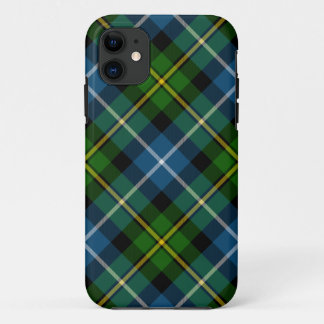Coque iPhone 11 MacNeil de cas de l'iPhone 5 de tartan de Barra
