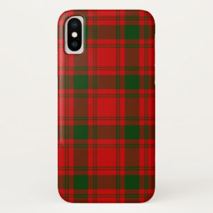 Etui iPhone Case-Mate MacQuarrie tartan rouge vert carreau