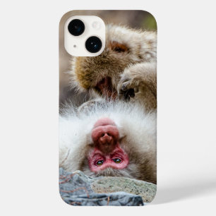 Coque Case-Mate iPhone Macque Monkey, photo japonaise de singe