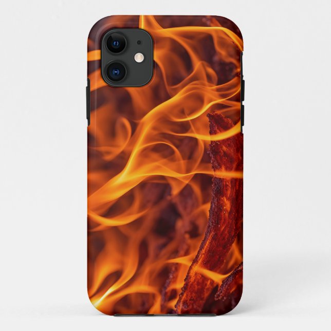 Coques Case-Mate iPhone macro Flamme d'incendie (Dos)