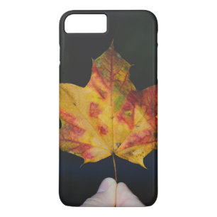 Coques Pour iPhone Macro jaune de feuille d'automne