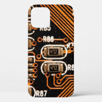 macro prise de circuit, câbles, condensateurs, car