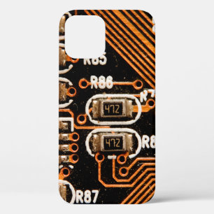 Case-Mate iPhone Case macro prise de circuit, câbles, condensateurs, car