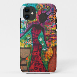 Coque iPhone 11 Madame africaine Phone Case