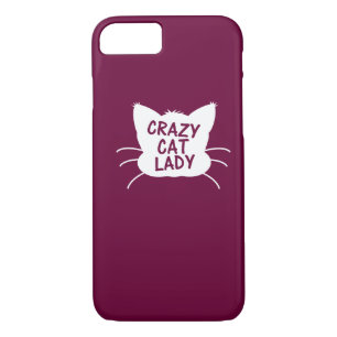 Coques Pour iPhone Madame folle de chat