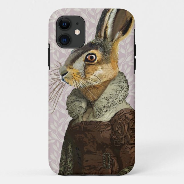 Coques Case-Mate iPhone Madame Hare (Dos)