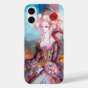 Coques iPhone 16 Plus MADAME POMPADOUR, Élégante mode beauté