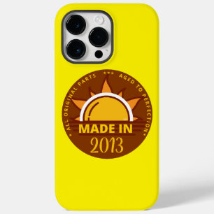 Coque Case-Mate iPhone MADE IN 2013 drôle cadeau d'anniversaire