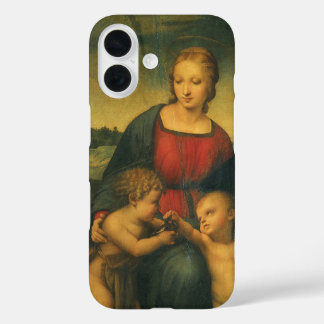 Coque Pour iPhone 16 Madone du Chardonneret par Raphaël Sanzio
