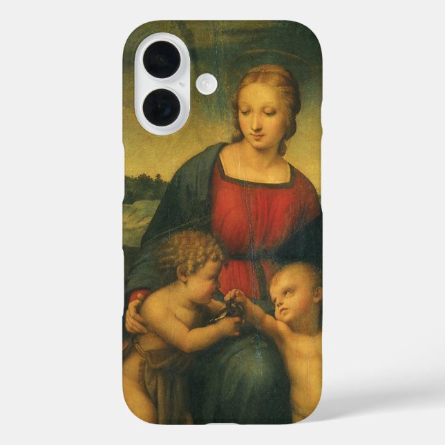 Coques Case-Mate iPhone Madone du Chardonneret par Raphaël Sanzio (Verso)
