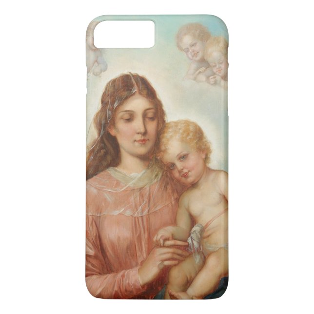 Coques Case-Mate iPhone Madone et Enfant (Dos)