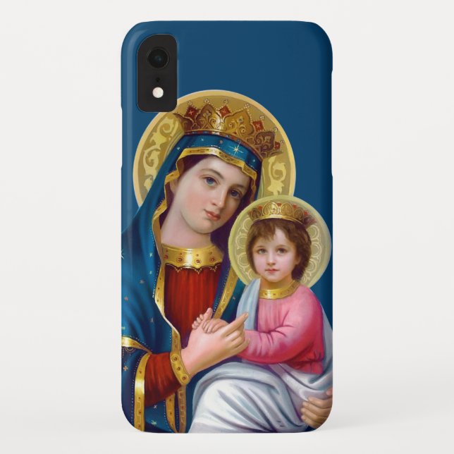 Coques Case-Mate iPhone Madone et Enfant (Dos)