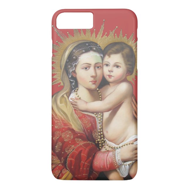 Coques Case-Mate iPhone Madone et Enfant (Dos)