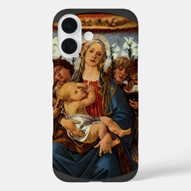 Coques Case-Mate iPhone Madone et Enfant avec huit anges par Botticelli (Verso)