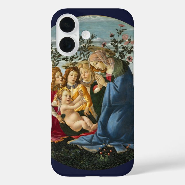 Coques Case-Mate iPhone Madonna Adoring l'Enfant avec 5 Anges Botticelli (Verso)