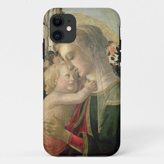 Coques Case-Mate iPhone Madonna et enfant avec St John le baptiste, detai (Dos)
