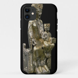 Coques Pour iPhone Madonna et enfant couronnés, statuette, Français