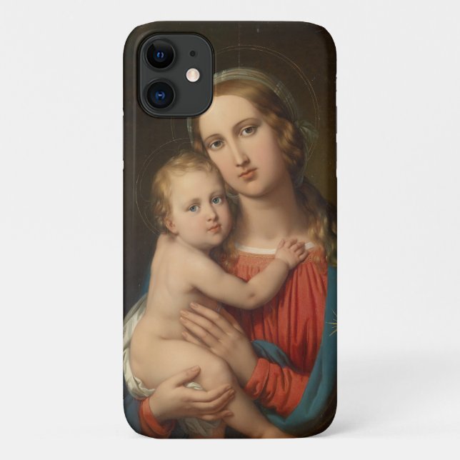 Coques Case-Mate iPhone Madonna et l'enfant (Dos)