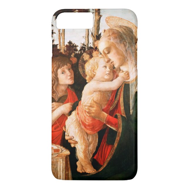 Coques Case-Mate iPhone Madonna et son enfant avec Saint Jean le Baptiste (Dos)