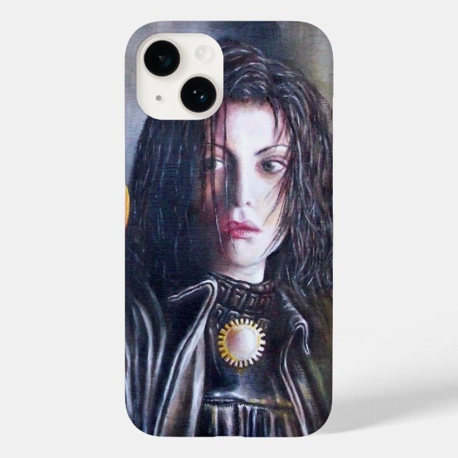 Coques Case-Mate iPhone MAGDALEN ET POMEGRANATE Noir Blanc Rouge (Verso)