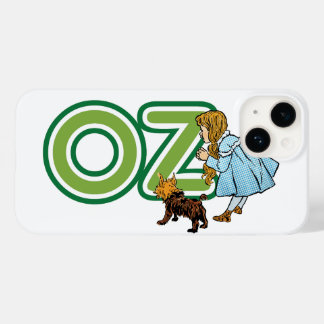 Coque Pour iPhone 14 Mage de l'Oz Dorothée Toto avec grandes lettres