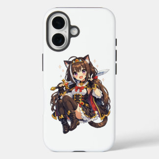 Coque Pour iPhone 16 Magical Pastel Anime Girl – Cute Fantasy Design