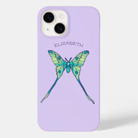 Magie Moon Moth - Papillon pourpre Art