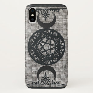 Case-Mate iPhone Case Magie noire Triple Lune Pentagramme Vintage Wiccan