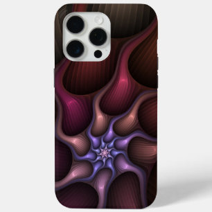 Coque Case-Mate iPhone Magique brillant Abstrait rayé coloré Fractal