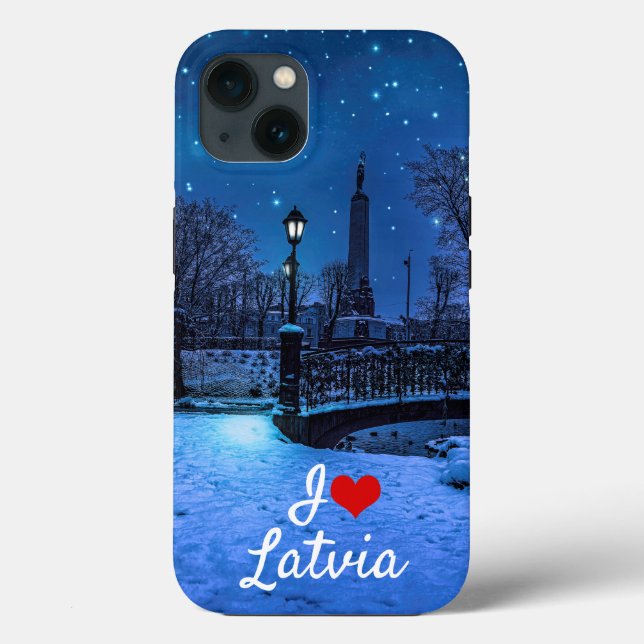 Coques Case-Mate iPhone Magique nuit d'hiver avec ciel étoilé et pleine lu (Verso)