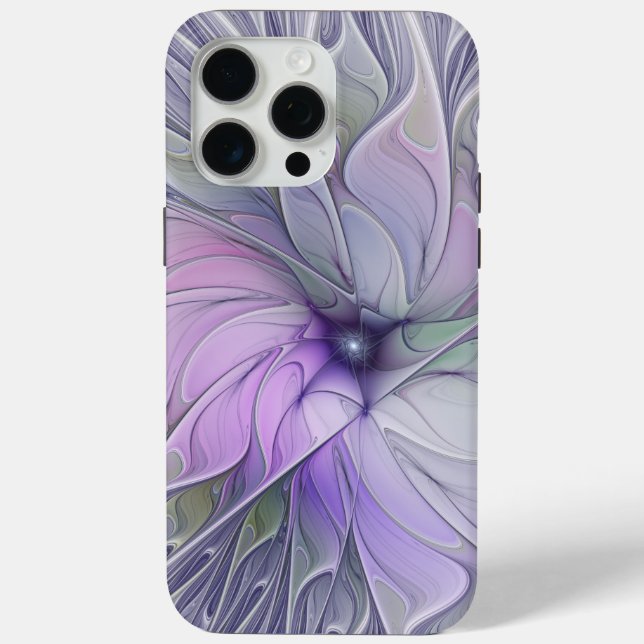 Coques Case-Mate iPhone Magnifique beauté abstraite moderne Art fractal fl (Verso)