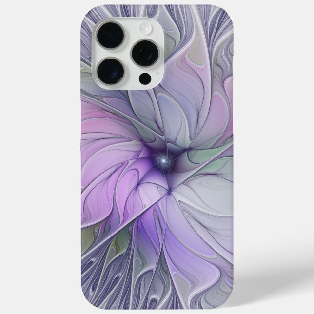 Coques Case-Mate iPhone Magnifique beauté moderne abstraite art fractal fl (Verso)