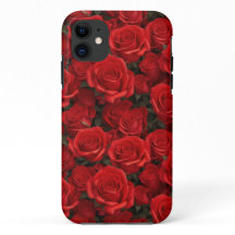 Magnifique Boîtier de téléphone Red Roses