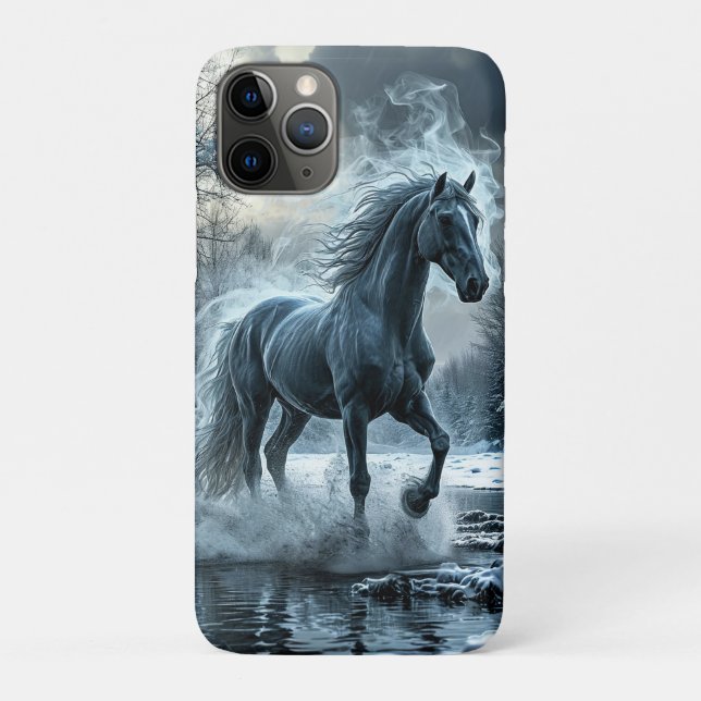 Coques Case-Mate iPhone Magnifique Cheval Éthéré Galopant (Dos)