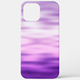 Case-Mate iPhone Case Magnifique et unique motif de vague spatiale viole