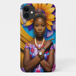 Case-Mate iPhone Case Magnifique femme africaine avec montre