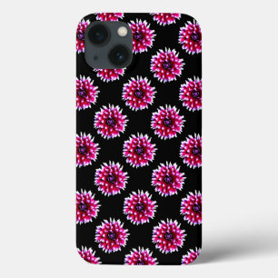 Coques Pour iPhone Magnifique fleur de dahlia rose motif de la nature