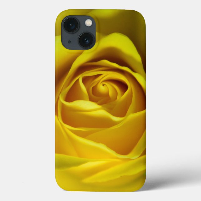 Coques Case-Mate iPhone Magnifique image macro rose jaune (Verso)