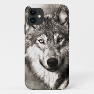 Case-Mate iPhone Case Magnifique loup visage photo accessoires d'impress