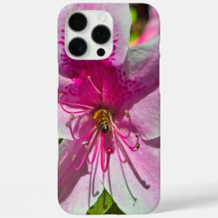Coque iPhone 16 Pro Max magnifiques fleurs d'azalée rose au Descanso Garde